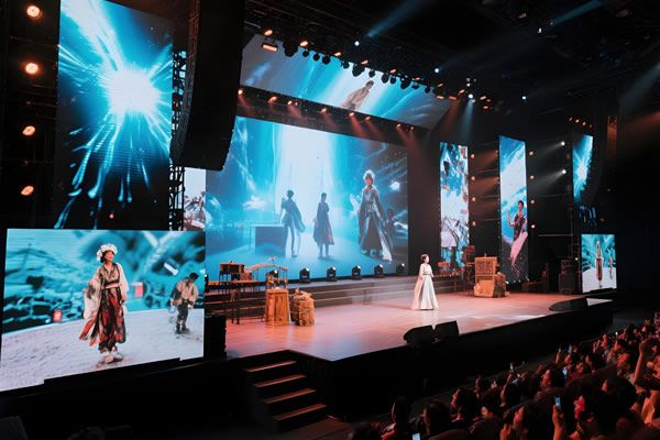 大型舞臺(tái)的LED主屏和副屏怎么選擇？