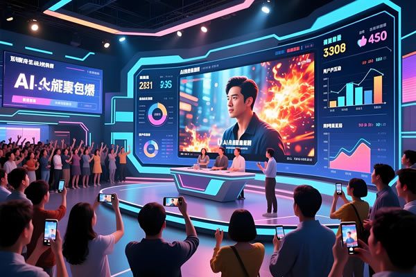 AI短劇爆火全民追捧！LED顯示屏重構(gòu)虛擬演播，維康國(guó)際引領(lǐng)內(nèi)容生產(chǎn)新變革